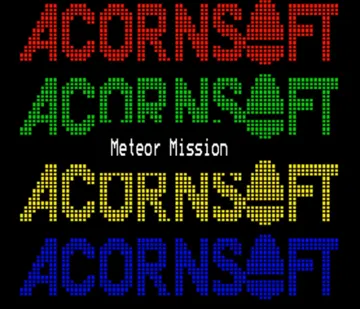 Meteor Mission (1983)(Acornsoft) screen shot title